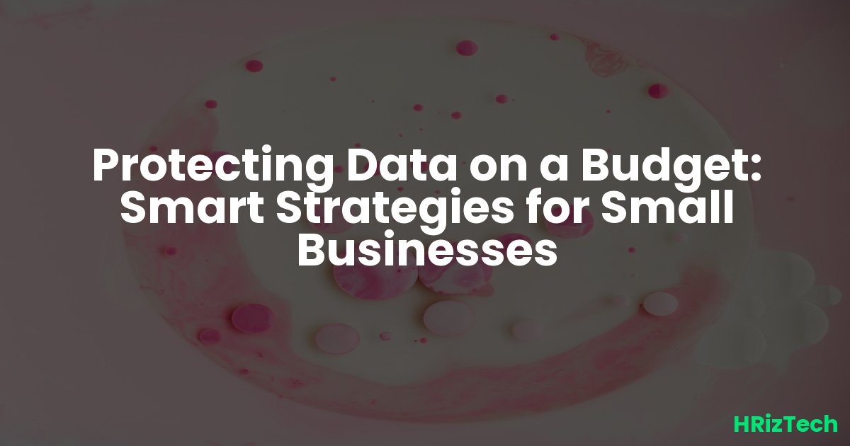 Protecting Data on a Budget: Smart Strategies for Small Businesses