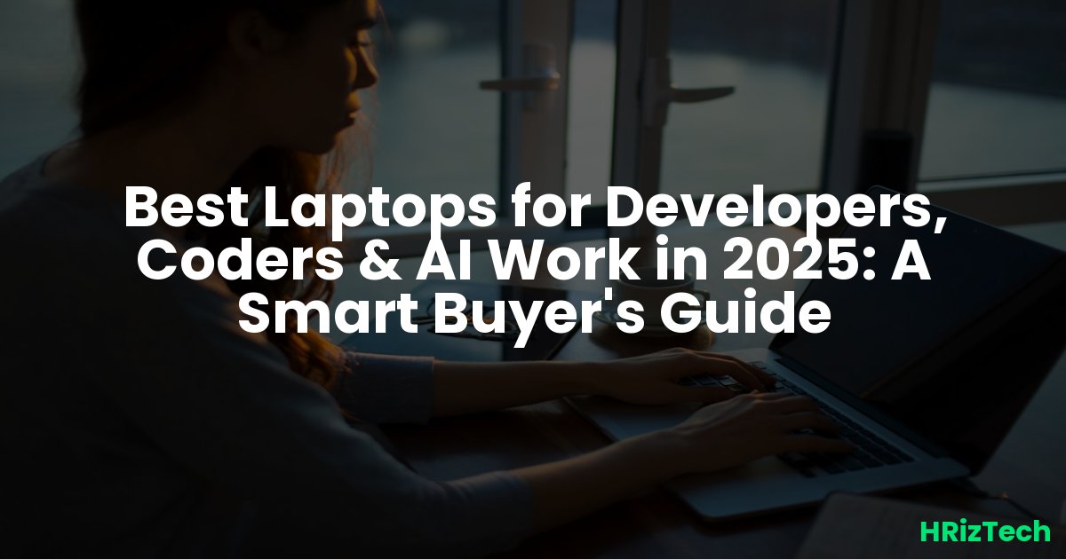 Best Laptops for Developers, Coders, AI Work in 2025: A Smart Buyers Guide